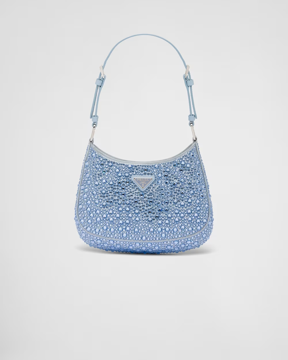 Prada Cleo satin bag with crystals